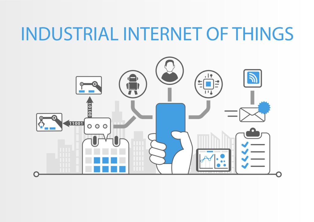 Industrial Internet of Things illustratie
